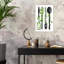 Ustensiles de cuisine - Affiche murale abstraite et fantaisiste représentant un paysage de fruits-782303547
