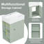 Meuble-lavabo de salle de bain avec lavabo en céramique, petite armoire moderne de 20 pouces avec barre à serviettes, assemblage requis-124009385