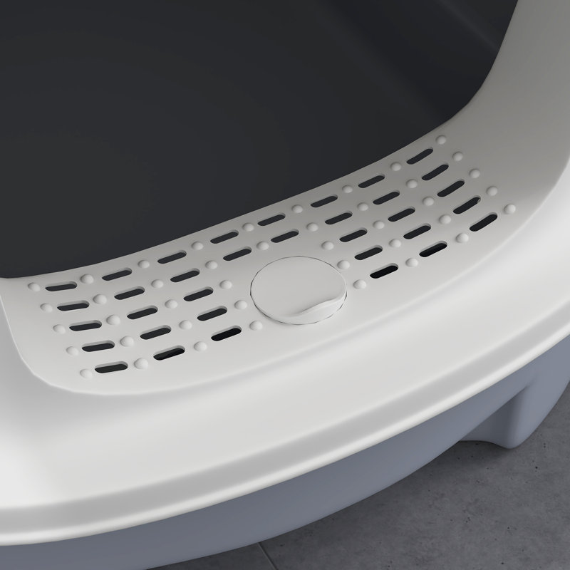 Plastic Litter Box Enclosure with Scoop