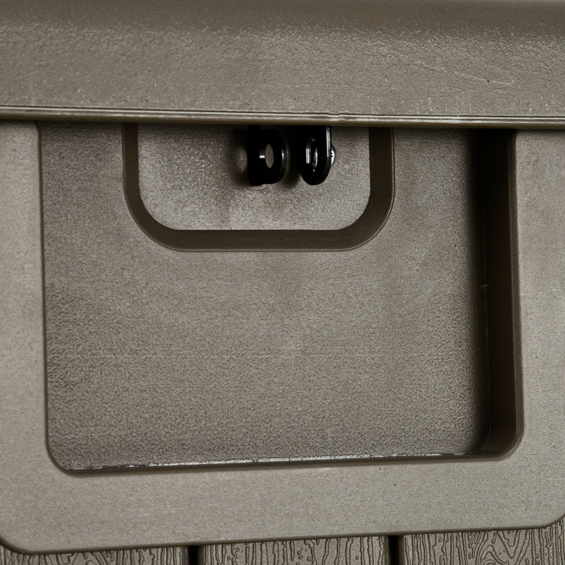 Balconera 270 Gallons Water Resistant Deck Box, Gray