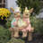 Cuiksa Rabbit Concrete Garden Statue