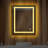 Lyra LED Lighted Bathroom Mirror with Defogger – Wall-Mounted Vanity Mirror with Adjustable Brightness & Color Temperature-57343202