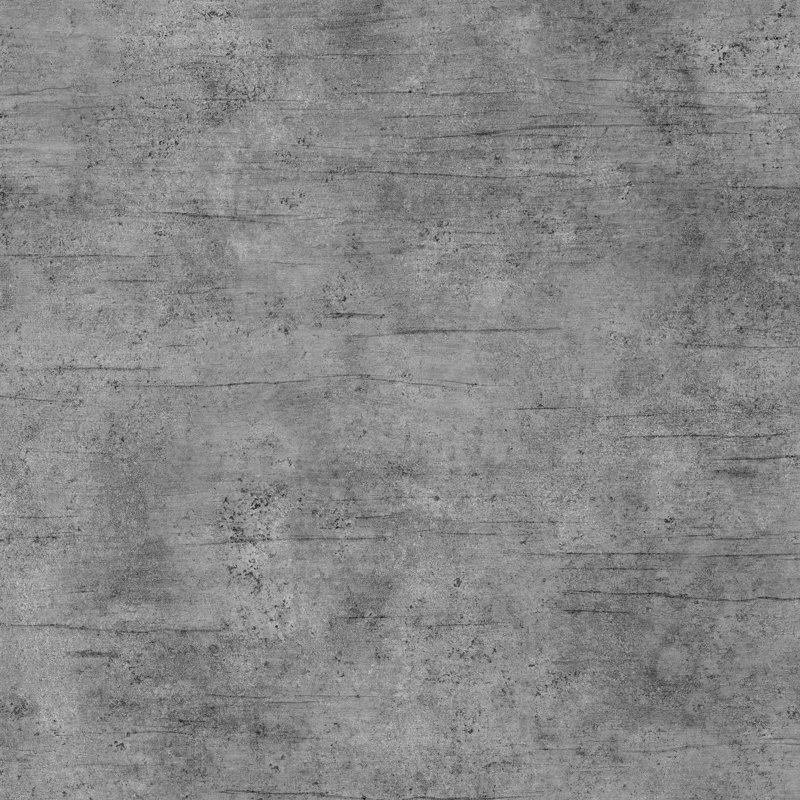 Brooklyn Concrete Aluminium Kitchen Hob Splashback, 305 cm x 75 cm