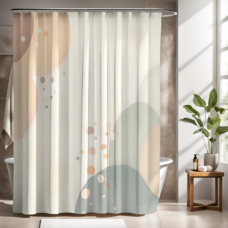 Cheryal Shower Curtain, 93"H x 70"W