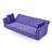 Vassallo 70.95'' Velvet Sleeper Sofa-2008819921