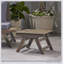 Table d'appoint d'extérieur en bois d'acacia Sedona