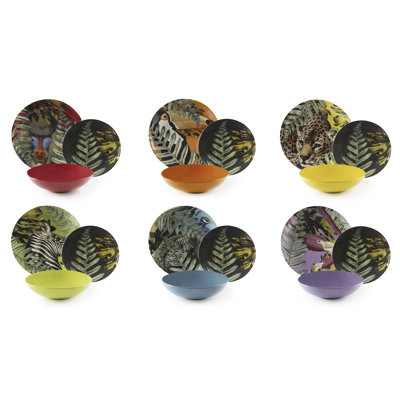 Madagascar 18 Piece Dinnerware Set - Service for 6