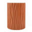 Table d'appoint cylindrique en MGO à texture ondulée, préassemblée
