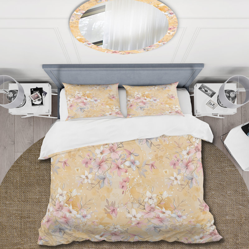 Ensemble de housse de couette Boho, Housse de couette simple + 2 taies décoratives st