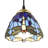 Stained Glass Pendant Lamp in Dragonfly Pattarn