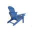 Méridienne de couleur bleu foncé, adaptée à toutes les saisons: Méridienne d'extérieur, fabriquée en matériau robuste HANPS, équipée de 304 accessoires en acier inoxydable.-1031467171-1031467169