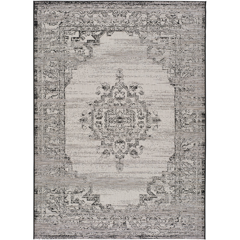 Kaila Rectangle Geometric Indoor / Outdoor Area Rug, Rectangle 130 x 190cm