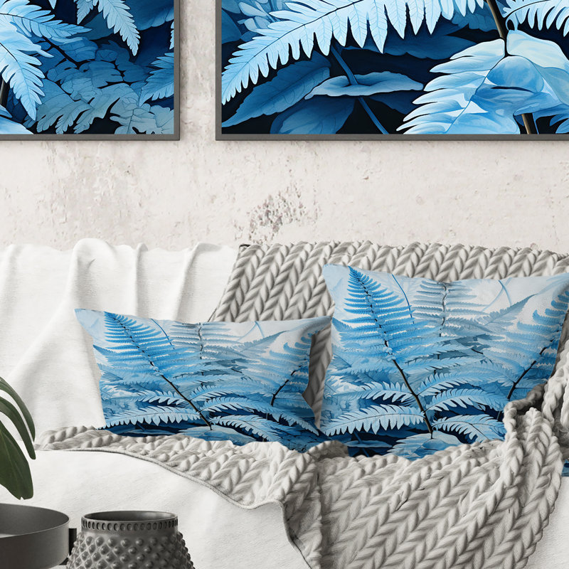 Coussin Ferns Azure Dreams II - Ferns