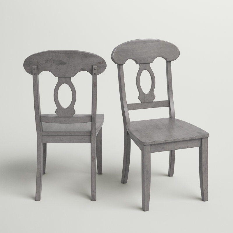 Chaise de salle à manger Stockton, Gris antique