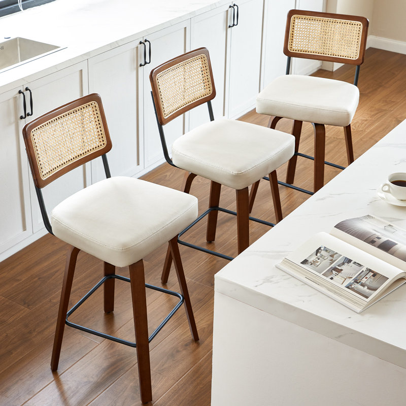 Bar Stool, Beige, 3