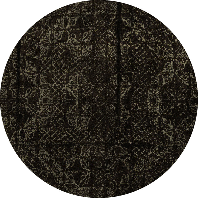 Oriental Indoor Rug, Round 8' 