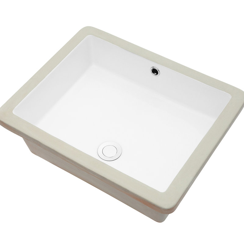 Modern Ceramic Rectangular Sink - Undermount For Bathroom Decoration Quality With Superior