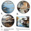 «Boat In Vietnam Floating Markets II», reproduction d'art sur toile-213200040-213200041