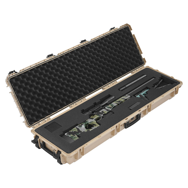 Gun Safe Lock, 18.8cm H x 139.1cm W x 43.5cm D, Khaki