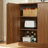 34.3" Modern Wavy Sideboard, Curved Contour Design Storage Cabinet, 2-Door Cabinet With Storage Function, Suitable For Kitchen/Bedroom/Living Room-1931359406