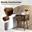 40cm W Manufactured Wood Bedside Table