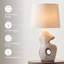 Lampe de table Tanyjah, ensemble de 2