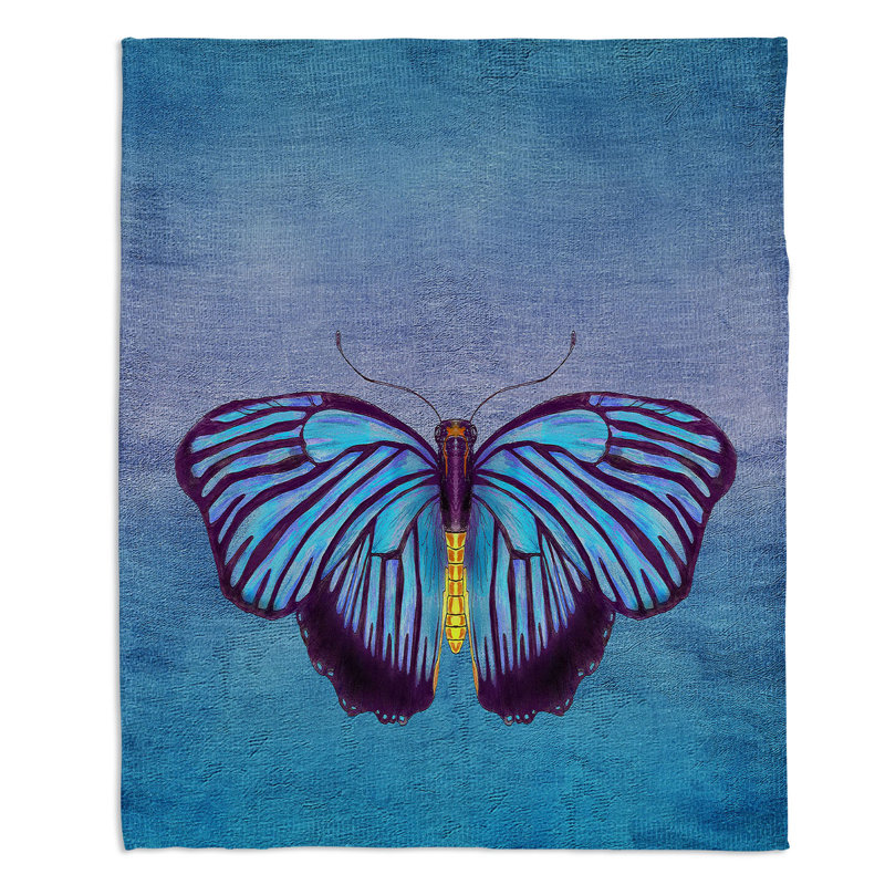 Hand Woven Throw Blanket, 51" x 60"
