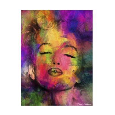 « marilyn monroe vi », impression sur toile tendue