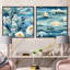 Alleta - Ensemble de 2 collages nautiques et carrés de plage-101848210-101848211