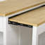 Îlot de cuisine de 47 po avec table de salle à manger extensible, table de cuisine en placage de bois d'hévéa avec support de rangement interne, prise de courant, îlot de cuisine avec rangement 2 tiroirs et 2 armoires-541565387