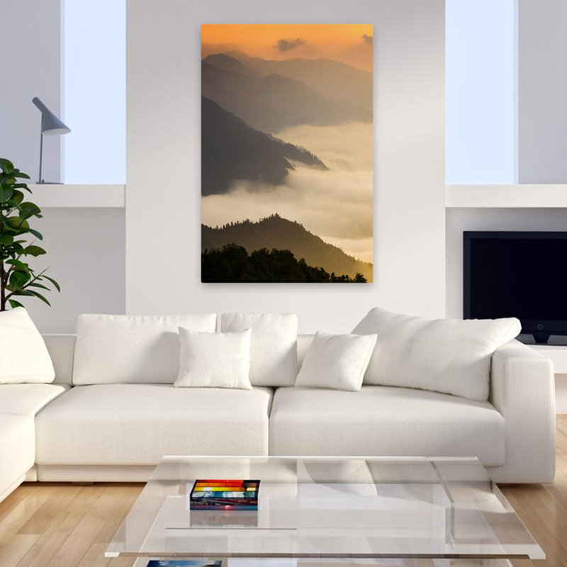 «Dusty Morning» - photographie de paysages, levers et couchers de soleil, H 48 po x l 32 po