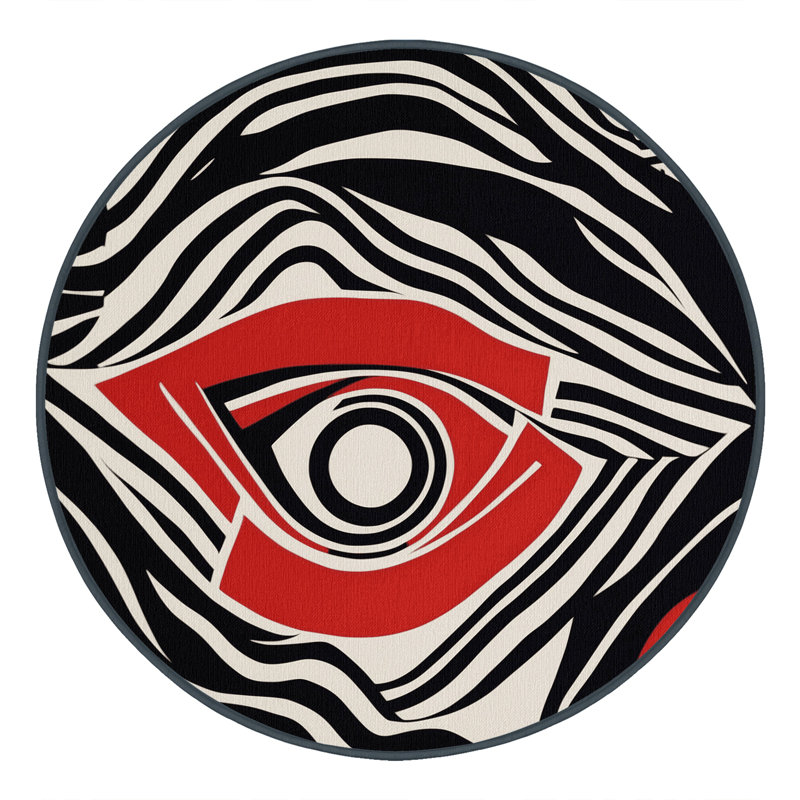 Glow Rug, Round 4'