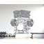 Adhésif décoratif rigolo pour chat et gymnase No Pain No Snack-1641931282-1641931500