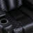 35.4'' Wide Luxury Modern Vegan Leather Power Recliner with USB Port and Ambient Lighting-352470189