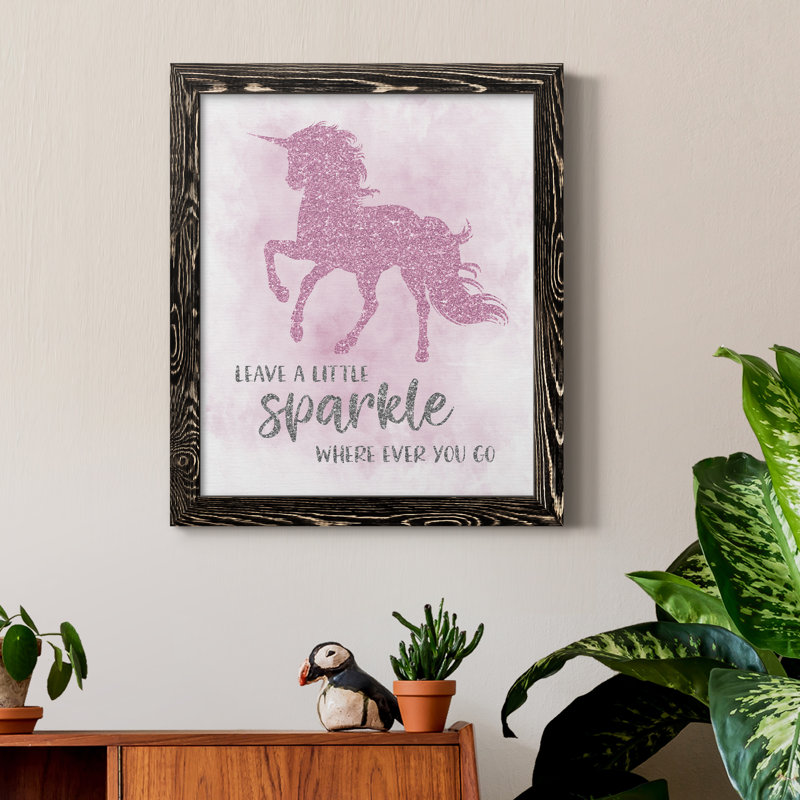 Sparkle - cadre photo, impression sur toile, Cadre noir, H 24 po x l 18 po x P 1,5 po