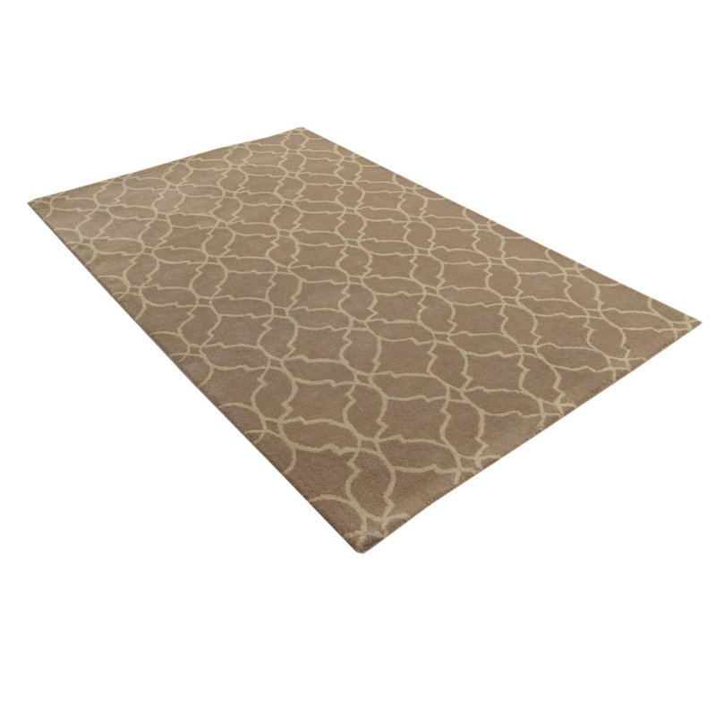 Tapis taupe 5 x 8