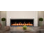 Foyer électrique intelligent ZEF48X Latitude II 48 "Liedeer Homes | Fixation murale et encastrée ultra-mince | Multi-flammes HD, bûches respirantes avec pierres de glace concassée, contrôle de l'application-135262034-135262037