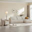 Canapé modulaire incurvé en chenille de 119 po avec méridienne-1868381499-1868381493