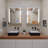 ALFI brand AB1468-BM Black Matte Single Lever Wallmount Bathroom Faucet