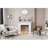 Monolith Decorative Fireplace Mantel-64289288