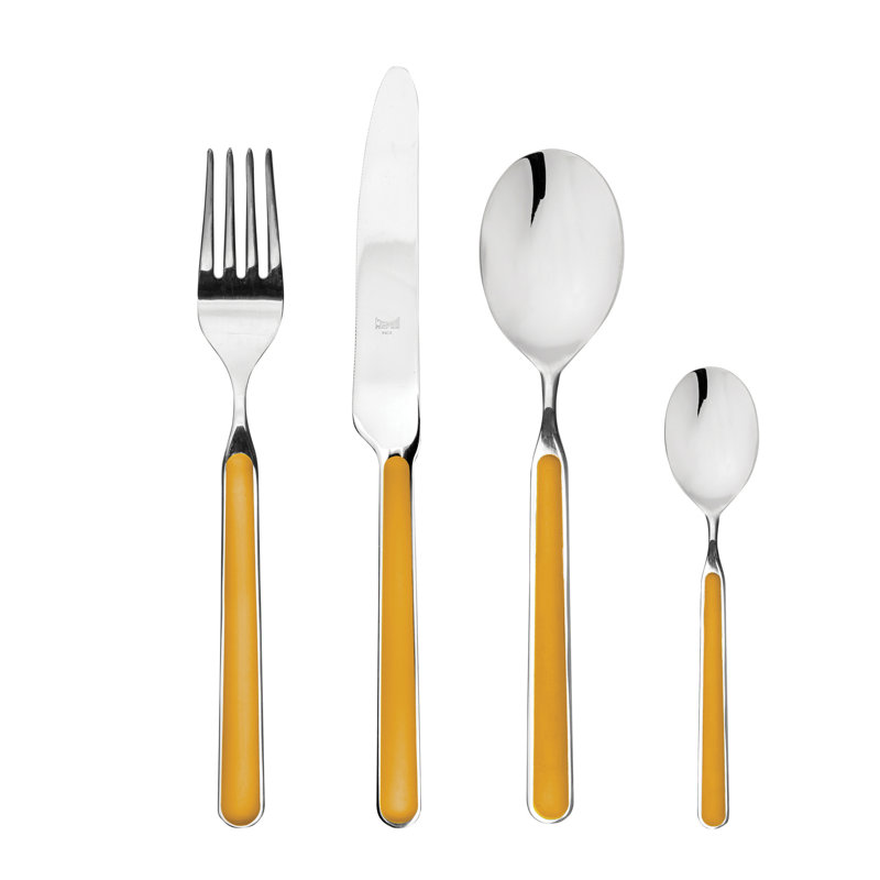Fantasia Flatware Set - 24 Pieces - Vicuna, Sage