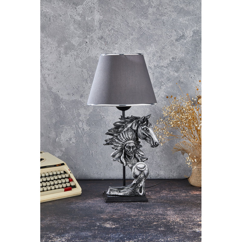 Lampe de table Danwood, gris, gris
