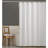 Water Repellent Solid Color Fabric Single Shower Curtain-437512781