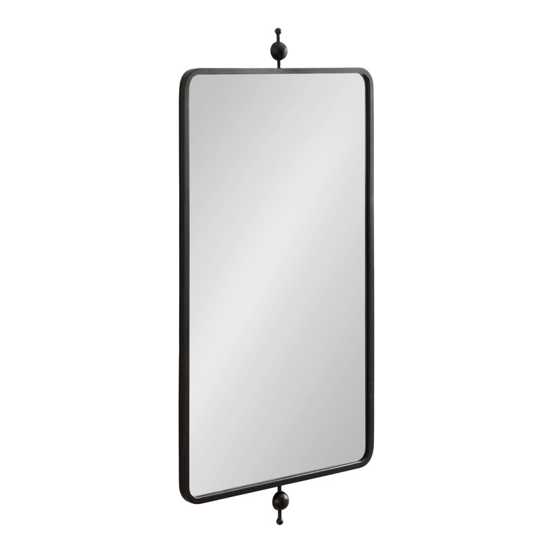 Kasota Vintage Metal Tall Rectangle Mirror