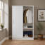 2 Door Manufactured Wood Wardrobe
