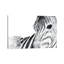 «Zebra Gaze» par Patricia Pinto - Reproduction d'art sur toile encadrée-54267471-54267472-54267484