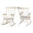 Petrolia Kids Solid Wood Rocking Chair