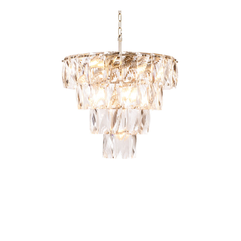 Lustre 14 lumières Amazone S, Transparent