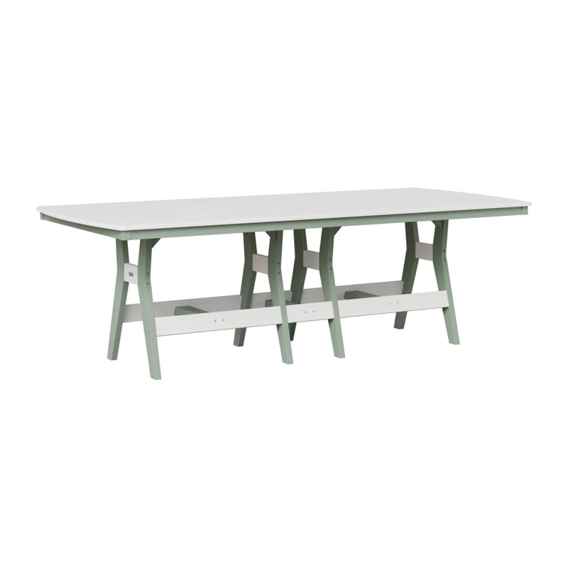 Harbor Outdoor Bar Table, Sunburst Yellow, Seafoam