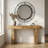 63'' Long Console Table, Farmhouse Entryway Table With Storage, Native Wood Grain Tree Scars, Wooden Rectangular Sofa Table Behind Couch For Entrance, Hallway, Living Room, Foyer